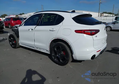 2022 Alfa Romeo Stelvio Veloce Ti Awd из США, поврежденный, VIN ZASPAKBN5N7D45546